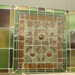 920 1046 LEADED GLASS W..